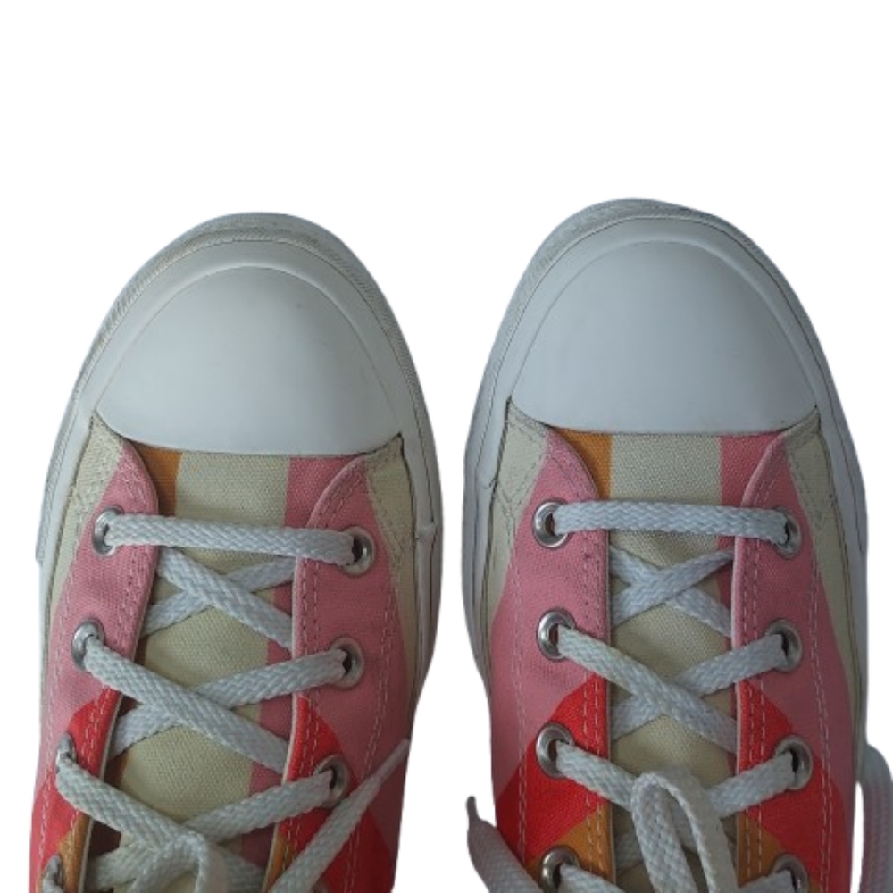 Converse Chuck Taylor High Summer Spirit Platform Hi-Top Sneaker 8.5 #571923C - Picture 13 of 16